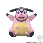 Whitney & Miltank Pokémon Scale World Figure Johto Region - Authentic Japanese Bandai Namco Figure 