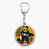 Wizardmon X Halloween Rubber Keychain - Digimon Adventure - Authentic Japanese TOEI ANIMATION Keychain 