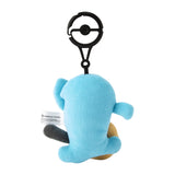 Wobbuffet, Rowlet Mascot Plush Key Holder Pokémon Escape (Run) - Authentic Japanese Pokémon Center Mascot Plush Keychain 