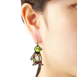 Xatu Pierced Earrings (106) - Pokémon accessory - Authentic Japanese Pokémon Center Earrings 