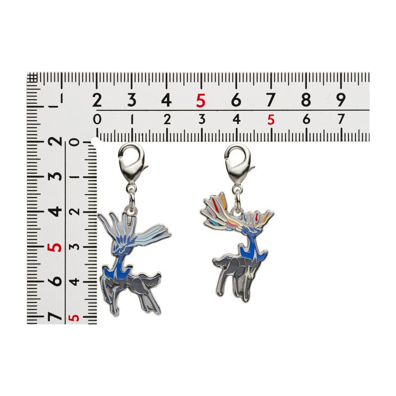 716 Keychain Xerneas - National Pokédex Metal Charm Keychain #716 | Authentic ...