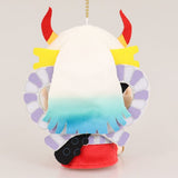Yamato Plush Keychain Banzai! - ONE PIECE - Authentic Japanese TOEI ANIMATION Mascot Plush Keychain 