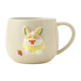 Yamper Pyokkori Mug Cup - My Little Bestie - Authentic Japanese Pokémon Center Mug (ceramic) 