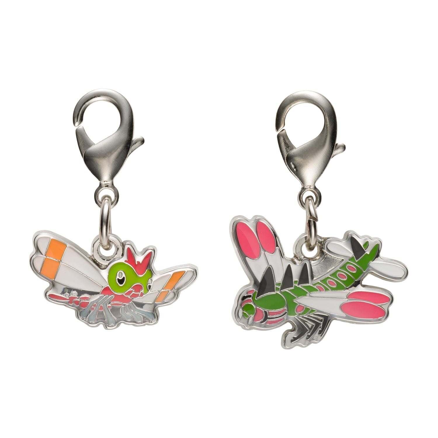 Yanma, Yanmega - National Pokédex Metal Charm Keychain #193, #469