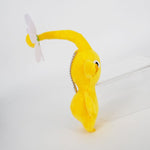 Yellow Pikmin (Flower) Mascot Plush Keychain - Authentic Japanese San-ei Boeki Mascot Plush Keychain 