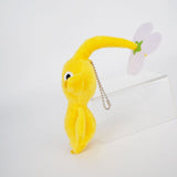 Yellow Pikmin (Flower) Mascot Plush Keychain - Authentic Japanese San-ei Boeki Mascot Plush Keychain 