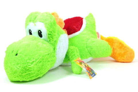 Yoshi (Green) Large Fluffy Plush - Super Mario - Authentic Japanese TAITO Plush 