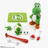 Yoshi S.H.Figuarts Figure - Super Mario - Authentic Japanese Bandai Namco Figure 