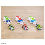 Yoshi & Standard Kart Drift Starter Set - Drift TOMICA X Mario Kart - Authentic Japanese Takara Tomy Figure 