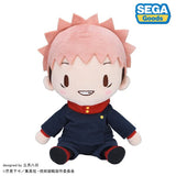 Yuji Itadori FuwaPuchi Plush (M) Jujutsu Kaisen 5th Anniversary - Jujutsu Kaisen - Authentic Japanese SEGA Plush 