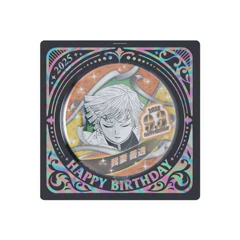 Zenitsu Agatsuma Birthday Tin Badge - ONE PIECE - Authentic Japanese Shueisha/Viz Media Pin 