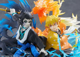 Zenitsu Agatsuma & Kaigaku Figure - Demon Slayer: Kimetsu no Yaiba - Authentic Japanese Aniplex Figure 