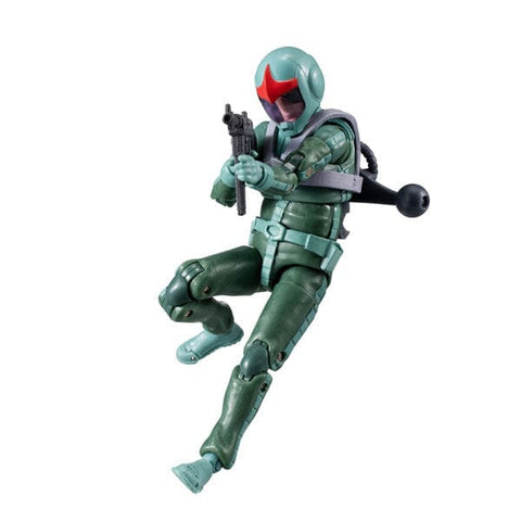 Zeon Army Normal Suit Soldier Posable Figure G.M.G. COLLECTION 06 - Mobile Suit Gundam - Authentic Japanese MegaHouse Figure 