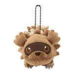 Zigzagoon ＆ Galarian Zigzagoon Paired Mascot Plush (Magnetic) - Nitamono Doushi (Look Alike) Pokémon! - Authentic Japanese Pokémon Center Mascot Plush Keychain 