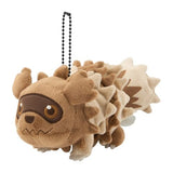 Zigzagoon ＆ Galarian Zigzagoon Paired Mascot Plush (Magnetic) - Nitamono Doushi (Look Alike) Pokémon! - Authentic Japanese Pokémon Center Mascot Plush Keychain 