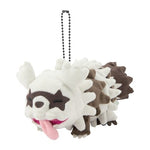 Zigzagoon ＆ Galarian Zigzagoon Paired Mascot Plush (Magnetic) - Nitamono Doushi (Look Alike) Pokémon! - Authentic Japanese Pokémon Center Mascot Plush Keychain 