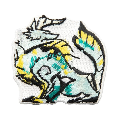 Zinogre Embroidery Sticker Patch Monster Hunter Rise - Authentic Japanese GRAPHT Sticker 