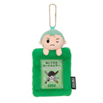 Zoro Card Holder Plush - ONE PIECE - Authentic Japanese TOEI ANIMATION Office Accessory (plastic) 