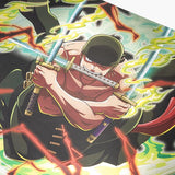 Zoro Metallic Clear File (Special move) - ONE PIECE - Authentic Japanese TOEI ANIMATION File Folder 