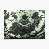 Zoro Metallic Clear File (Special move) - ONE PIECE - Authentic Japanese TOEI ANIMATION File Folder 