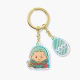 Zoro Mugitama's Crew Smooth Aurora Key Charm - ONE PIECE - Authentic Japanese TOEI ANIMATION Keychain 