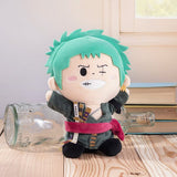 Zoro Sitting Plush Banzai! - ONE PIECE - Authentic Japanese TOEI ANIMATION Plush 