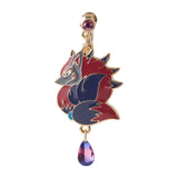 Zorua & Zoroark Earrings (116) Pokémon accessory - Authentic Japanese Pokémon Center Earrings 