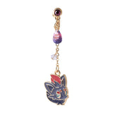 Zorua & Zoroark Earrings (116) Pokémon accessory - Authentic Japanese Pokémon Center Earrings 