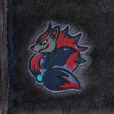Zorua & Zoroark Reversible Hooded Neck Warmer - Authentic Japanese Pokémon Center Scarf 