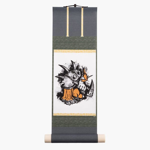 Zudomon Mini Hanging Scroll - Digimon Adventure - Authentic Japanese TOEI ANIMATION Paper Products 