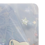 A4 Clear File 5 Pockets Pokémon Jirachi Hoshi Tsunagi - Authentic Japanese Pokémon Center TCG 