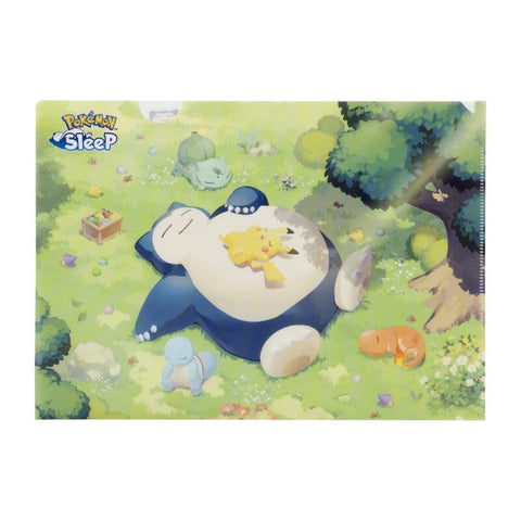 A4 Clear File Pokémon Sleep - Authentic Japanese Pokémon Center TCG 