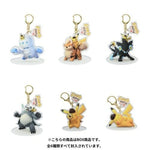 Acrylic Keychain Collection Detective Pikachu Returns (Box) - Authentic Japanese Pokémon Center Keychain 