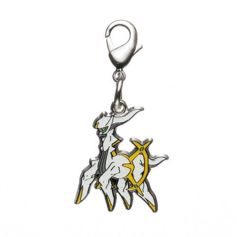 Arceus - National Pokedex Metal Charm #493 - Authentic Japanese Pokémon Center Keychain 