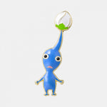 Blue PIKMIN Badge - Authentic Japanese Nintendo Jewelry 