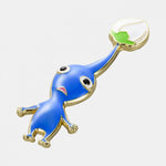 Blue PIKMIN Badge - Authentic Japanese Nintendo Jewelry 