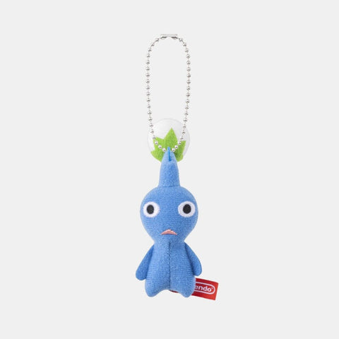 Blue Pikmin Mascot Plush Keychain PIKMIN - Authentic Japanese Nintendo Mascot Plush Keychain 