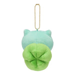 Bulbasaur Mascot Plush Keychain Pokémon Yurutto - Authentic Japanese Pokémon Center Keychain 