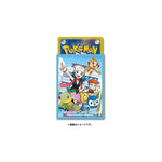 Card Sleeves Lucas And Dawn Pokémon Card Game - Authentic Japanese Pokémon Center TCG 