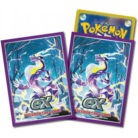 Card Sleeves Miraidon Pokémon Card Game - Authentic Japanese Pokémon Center TCG 
