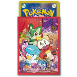 Card Sleeves Sprigatito Fuecoco Quaxly Gift Pokémon Card Game - Authentic Japanese Pokémon Center TCG 
