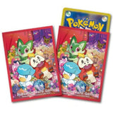 Card Sleeves Sprigatito Fuecoco Quaxly Gift Pokémon Card Game - Authentic Japanese Pokémon Center TCG 