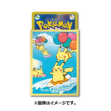 Card Sleeves Surfing and Flying Pikachu Pokémon Card Game - Authentic Japanese Pokémon Center TCG 