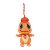 Charmander Mascot Plush Keychain Pokémon Café Mix - Authentic Japanese Pokémon Center Keychain 