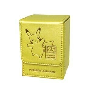 Deck Case Pokemon 25th Anniversary Golden Box Japanese Ver. - Authentic Japanese Pokémon Center TCG 