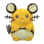 Dedenne Fluffy Hugging Plush - Authentic Japanese Pokémon Center Plush 