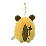 Dedenne Mascot Plush Keychain Mugyutto - Authentic Japanese Pokémon Center Keychain 