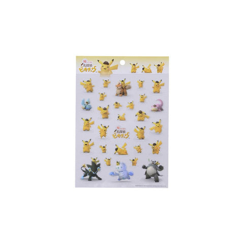 Detective Pikachu PET Sticker Page Detective Pikachu Returns - Authentic Japanese Pokémon Center Sticker 