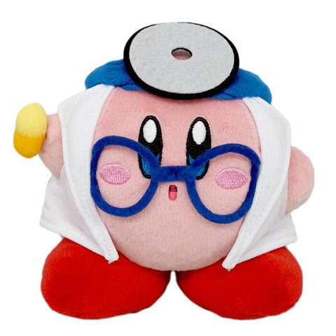 Doctor Kirby Plush (S) KP24 Kirby ALL STAR COLLECTION - Authentic Japanese San-ei Boeki Plush 