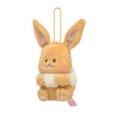 Eevee Mascot Plush Keychain Repoto Kaitene! - Authentic Japanese Pokémon Center Keychain 